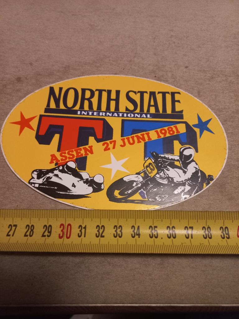 North state tt assen 33, Ophalen of Verzenden, Zo goed als nieuw