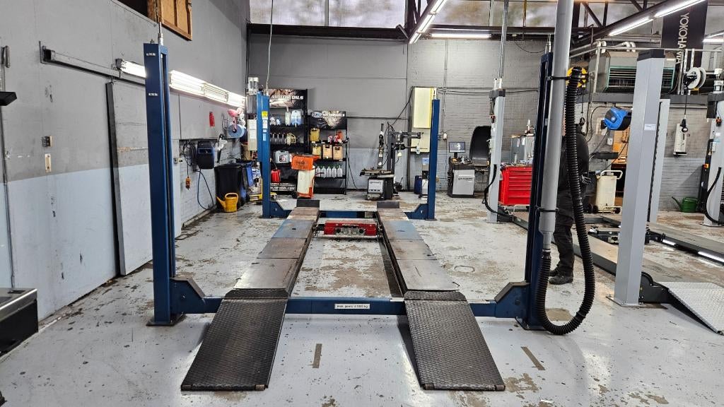 4 koloms hefbrug autobrug OMA 526L5 5000Kg APK brug RAI keur, Ophalen