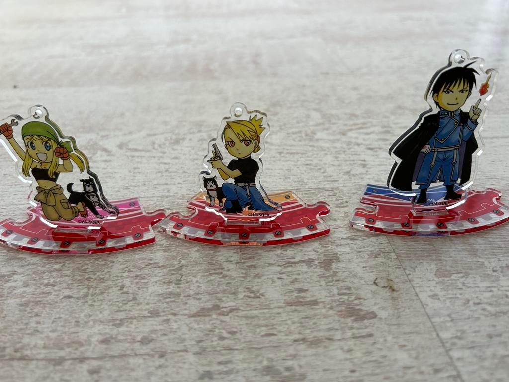 Fullmetal Alchemist 20th anniversary sleutelhangers, Ophalen of Verzenden, Nieuw