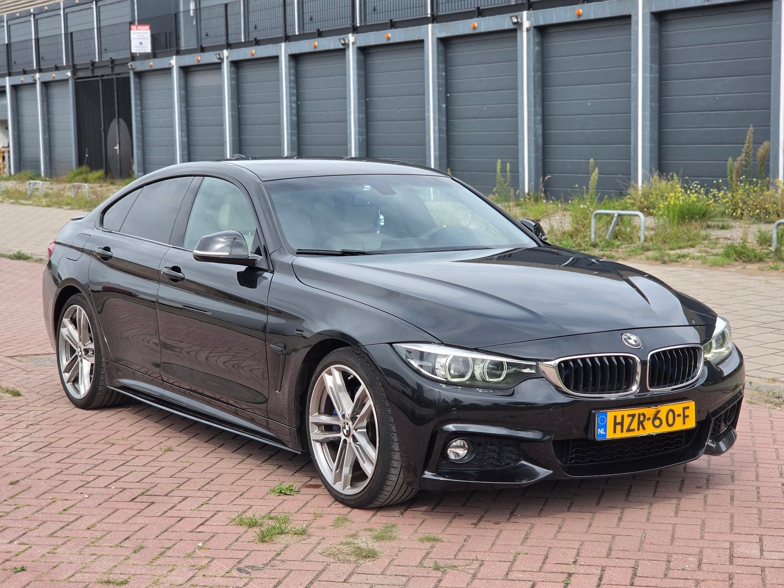 BMW 4-Serie Gran Coupé 420i | M-Sport | H&K, 1998 cc, Achterwielaandrijving, Zwart, Leder