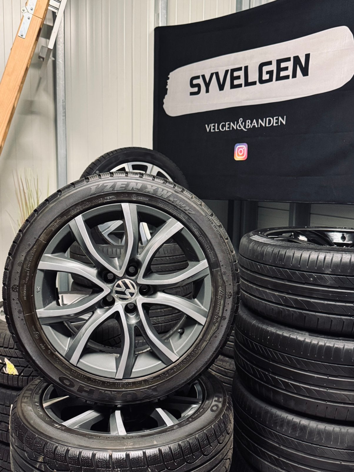 16" 5x100 VW Polo Audi A1 Velgen - Kumho Winterset!, Auto-onderdelen, Banden en Velgen, Ophalen, Gebruikt, 16 inch, Banden en Velgen