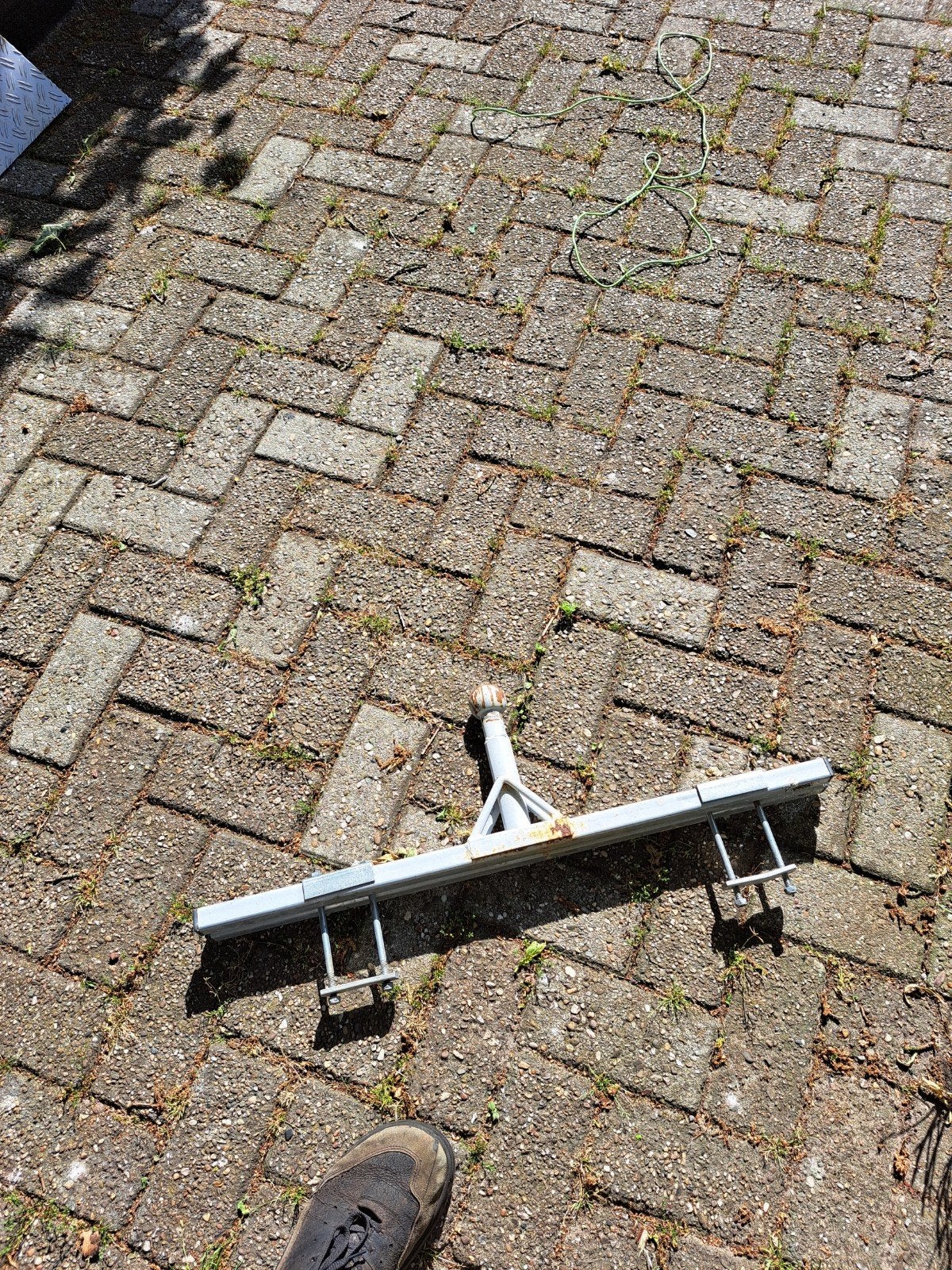 Fietsendrager voor caravan, Auto diversen, Fietsendragers, Verzenden, 2 fietsen, Gebruikt, Trekhaakdrager