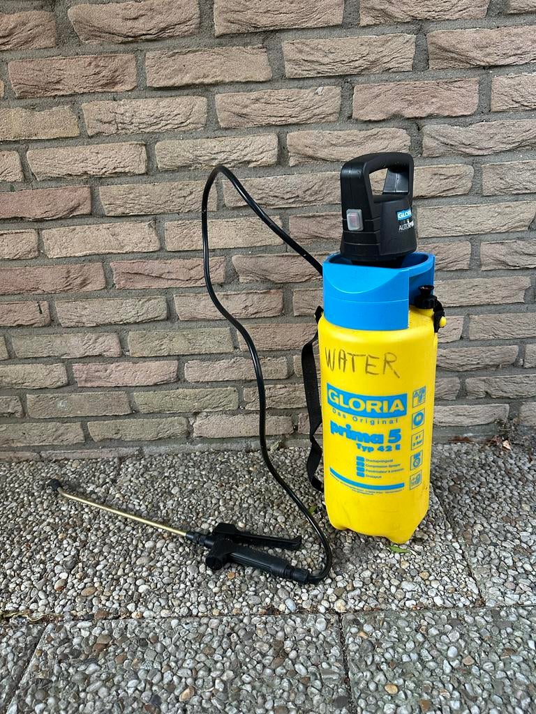 Gloria Prima 5 Drukspuit - Gebruikt voor water, Ophalen, Gebruikt, Overige typen