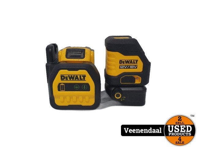 DeWALT DCE088D1G18 Kruislijnlaser Groen + Lader, Koffer,Accu