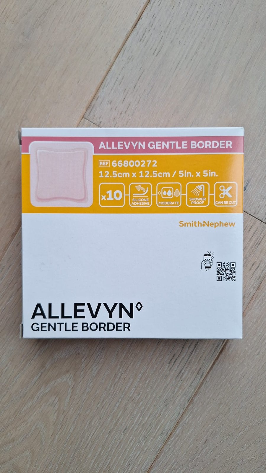 Allevyn Gentle Border 6 stuks 12,5x12,5cm, Diversen, Ophalen, Nieuw