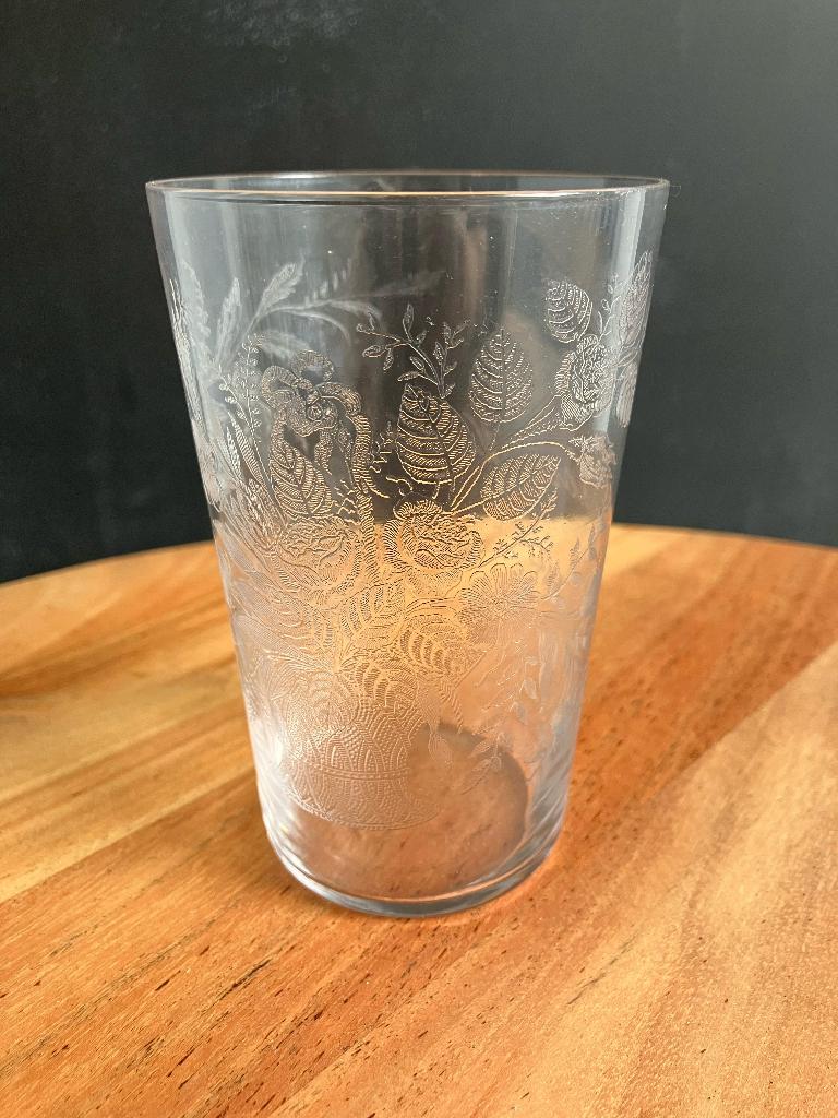 19e eeuws water of limonade glas, Antiek en Kunst, Ophalen of Verzenden