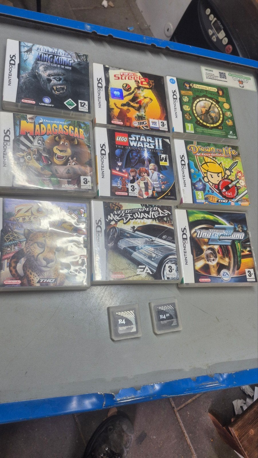 Nintendo DS Games: Madagascar, Zoo Tycoon 2, Need for Speed, Avontuur en Actie, Gebruikt, 1 speler, Ophalen of Verzenden