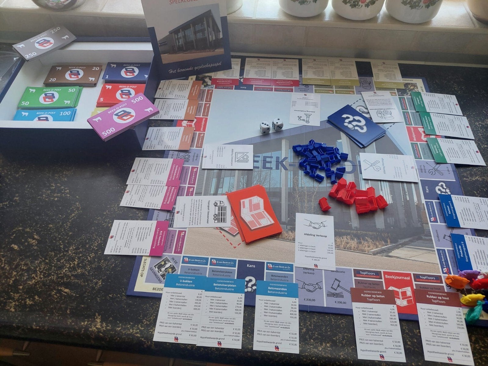 Uniek Monopoly spel: 'Beek opoly' editie Compleet & Zeldzaam, Hobby en Vrije tijd, Gezelschapsspellen | Bordspellen, Vijf spelers of meer