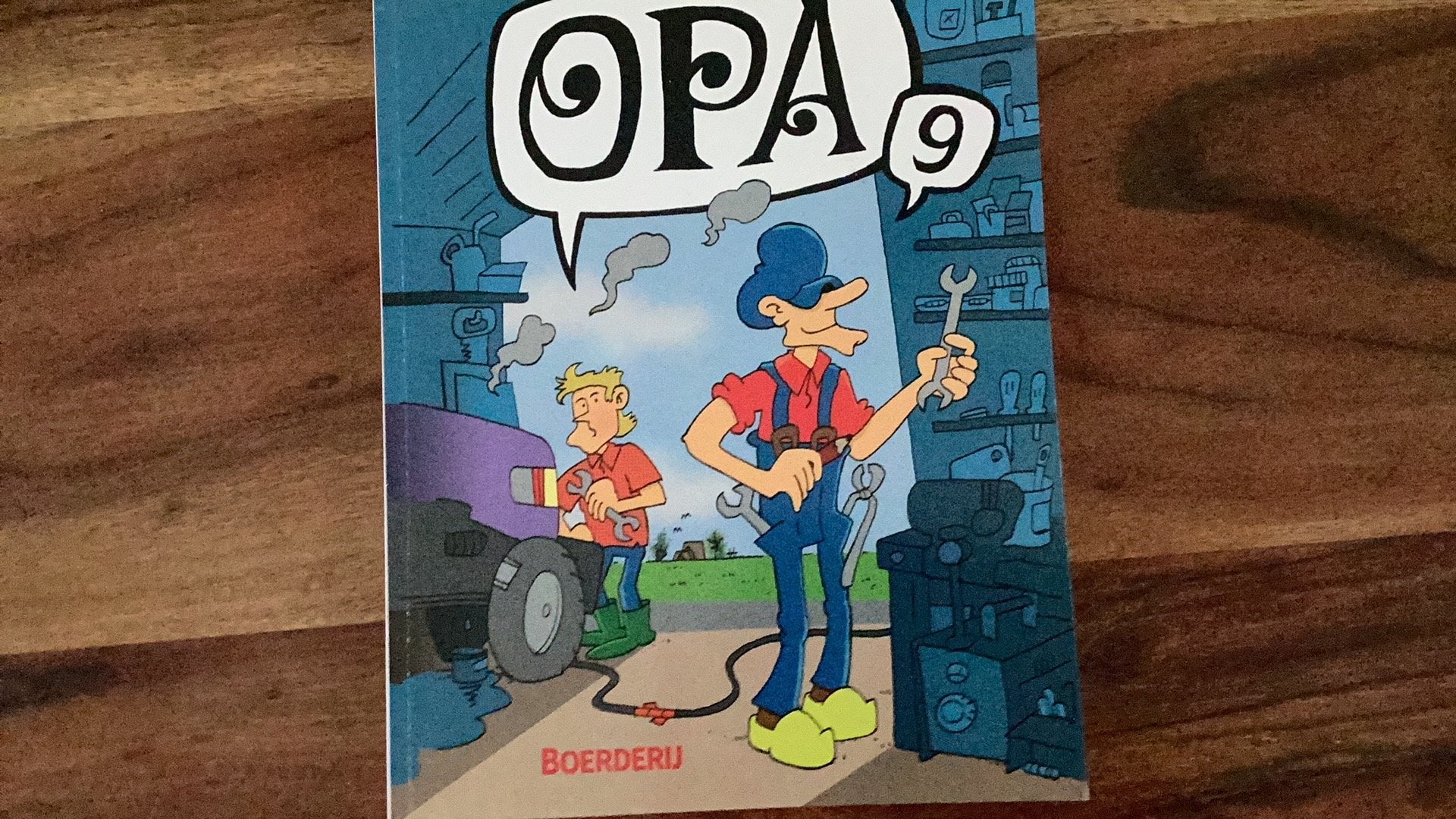 Opa 9, Groeneveld, Boeken, Eén stripboek, Verzenden, Nieuw