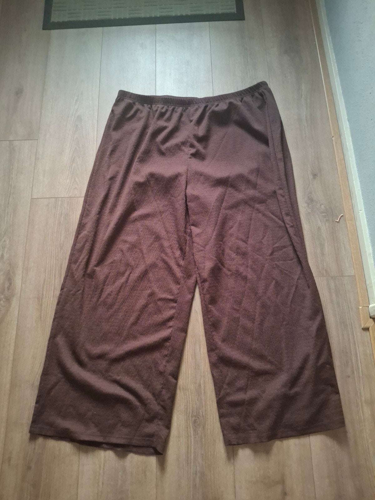 Dames broek 4XL, Kleding | Dames, Grote Maten, Ophalen of Verzenden, Zo goed als nieuw, Bruin, Broek of Spijkerbroek
