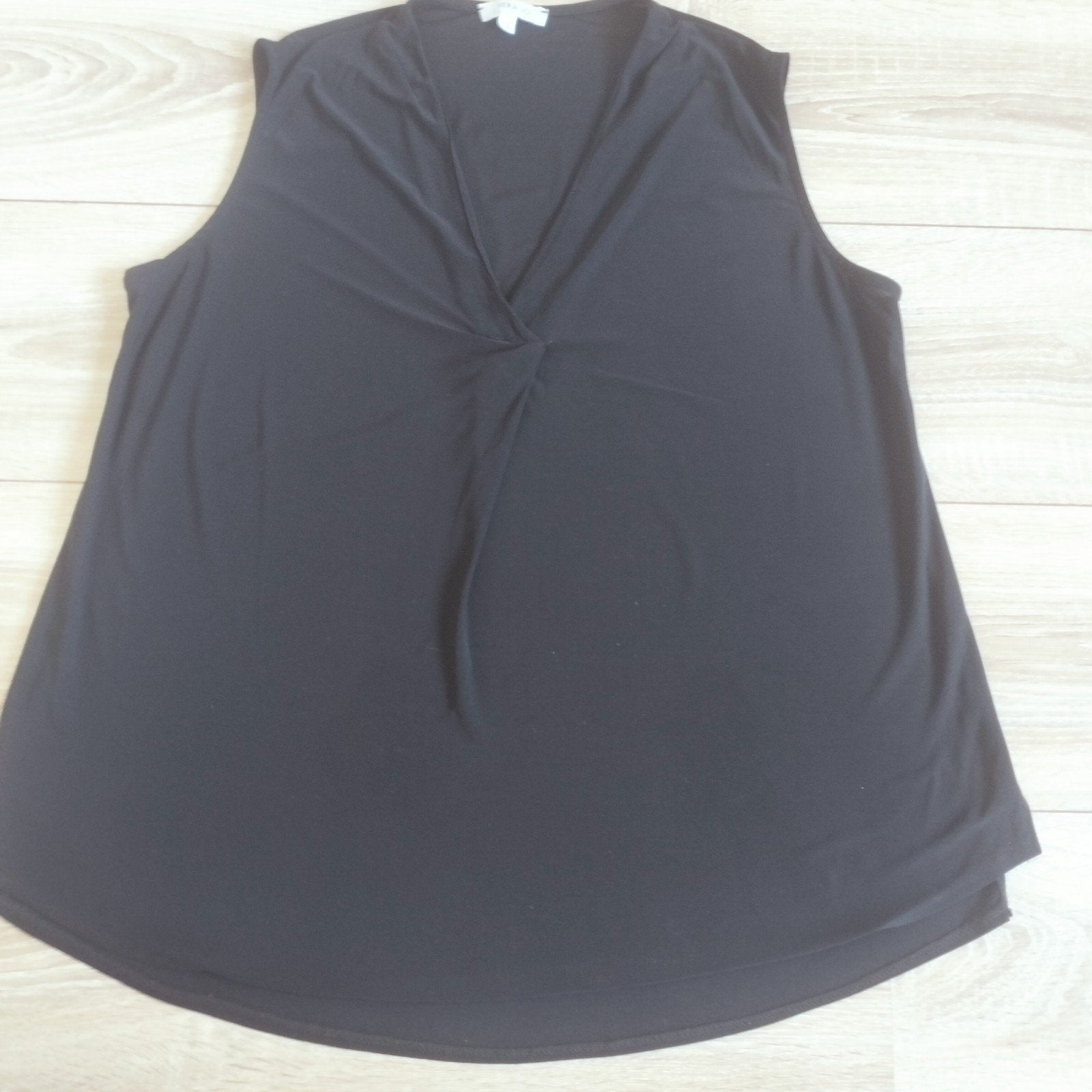 VERA JO top mouwloos zwart mt L/XL, Kleding | Dames, Vera jo, Zwart, Maat 46/48 (XL) of groter, Ophalen of Verzenden
