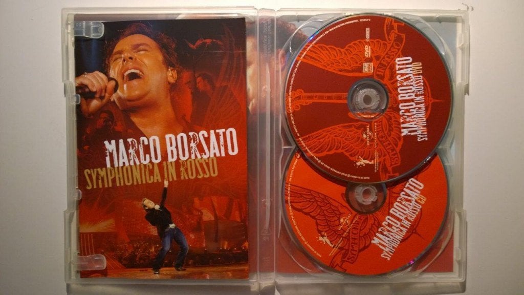 Marco Borsato - Symphonica In Rosso (DVD), Alle leeftijden, Ophalen of Verzenden, Zo goed als nieuw, Muziek en Concerten