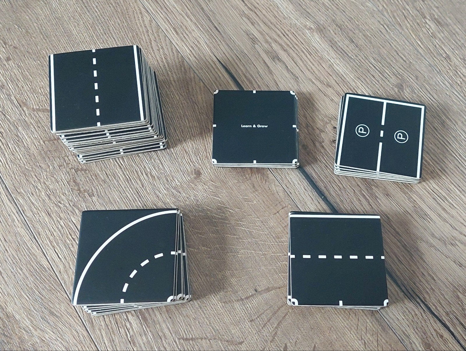 Learn & Grow magneet toppers wegpakket 40 piece, nette staat, Ophalen of Verzenden, Zo goed als nieuw, Overige merken