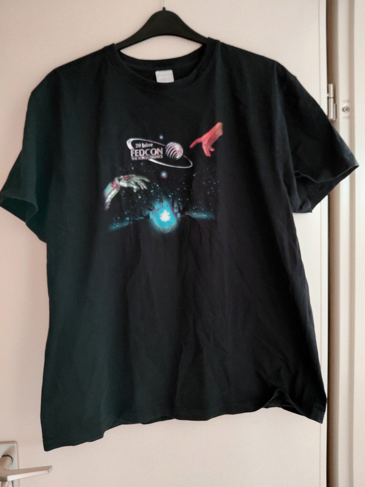 t-Shirt 20 jaar Fedcon 2011 Maat XXL gedragen, Ophalen of Verzenden, Gedragen, Overige maten, Meerkleurig