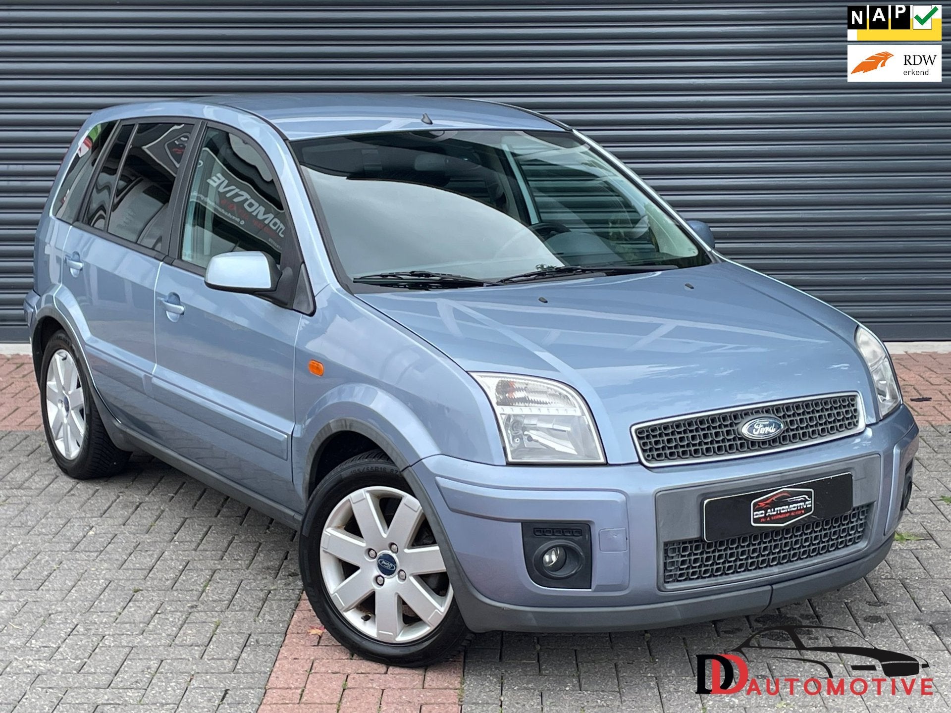 Ford Fusion 1.6-16V Futura Trekhaak | Airco | Elektr ramen |, Auto's, Voorwielaandrijving, 1596 cc, Gebruikt, Zwart