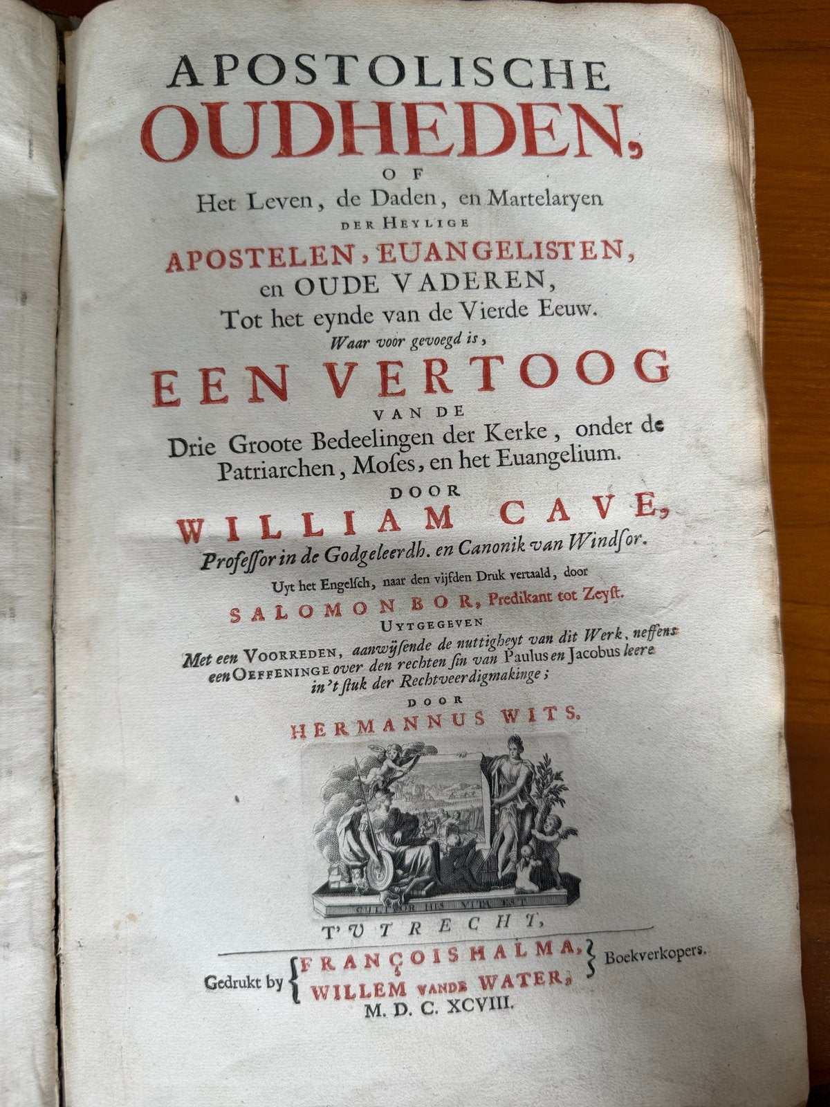 Apostolische Oudheden - William Cave (1698), Ophalen of Verzenden