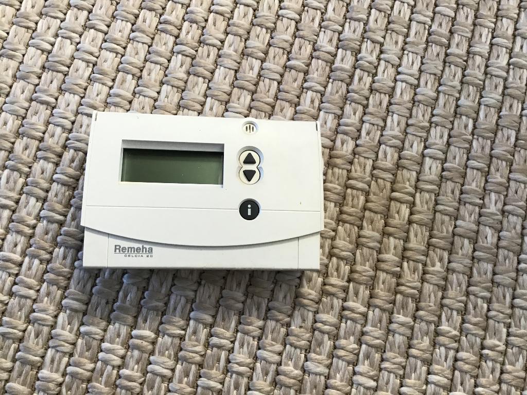 Remeha Celica 20 klokthermostaat, Ophalen, Gebruikt