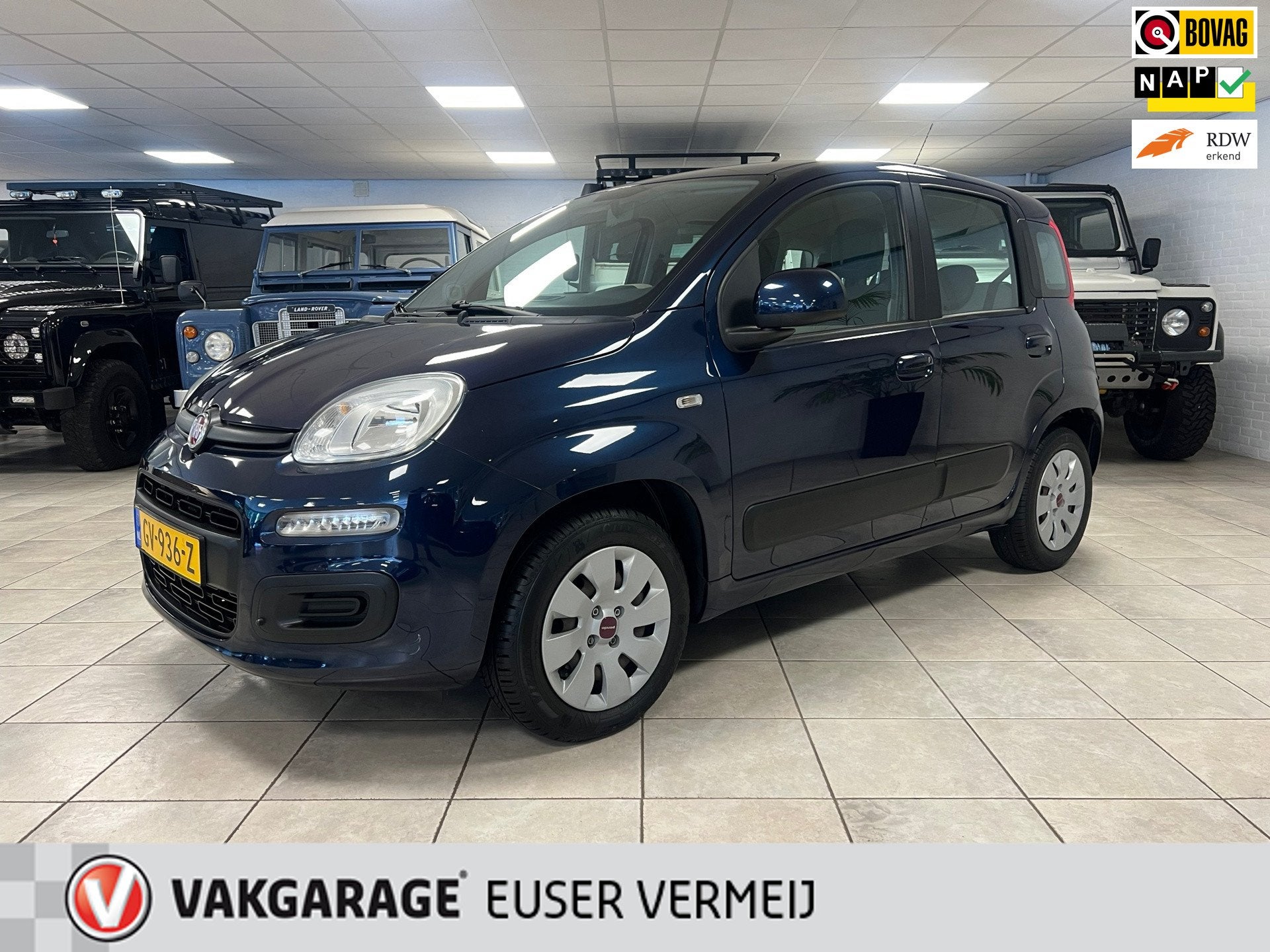 Fiat Panda 1.2 Edizione Cool Airco, 5 persoons., Auto's, Stof, Gebruikt, Origineel Nederlands, Bedrijf