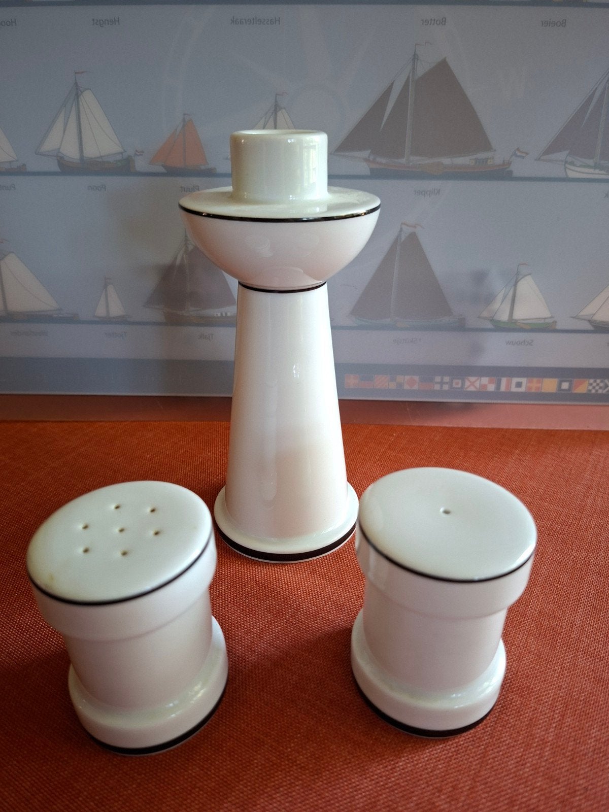 Servies Arzberg peper en zout en kaarsen standaard, Ophalen, Overige typen, Zo goed als nieuw, Overige stijlen