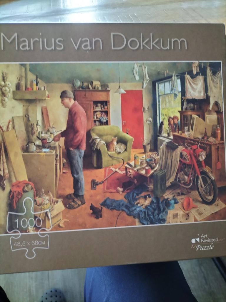 Puzzel, Ophalen, 500 t/m 1500 stukjes, Zo goed als nieuw