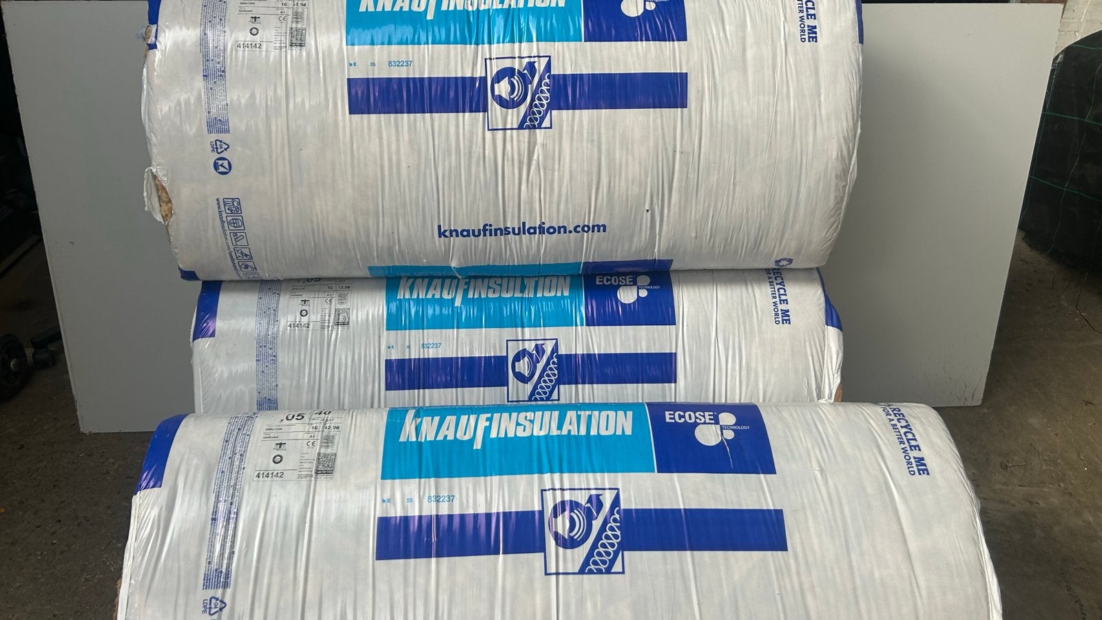 Knauf Isolatie Glaswol Rollen - Nieuw, 10 tot 15 m², Nieuw, Vloerisolatie, Glaswol