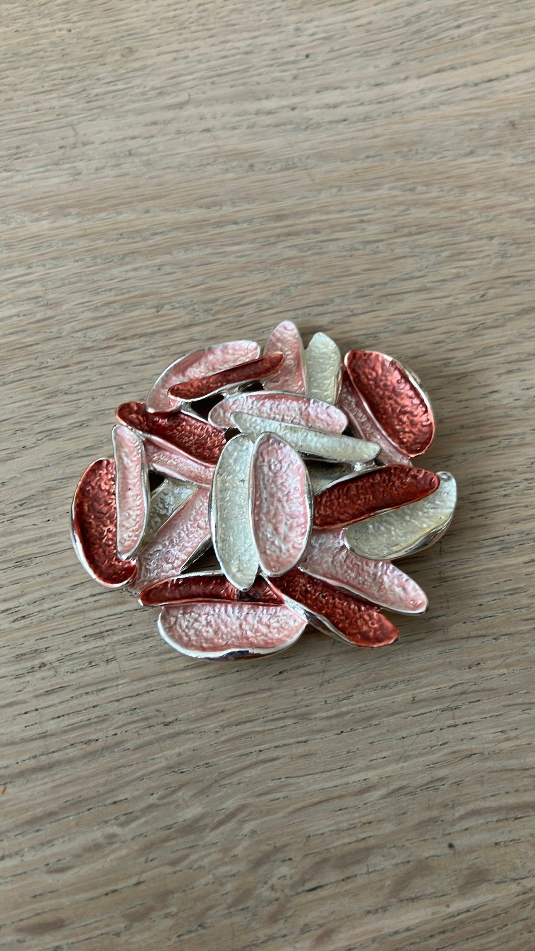 Sjawl of voor een losvallend vest klem, Ophalen of Verzenden, Zo goed als nieuw, Zilver, Overige materialen