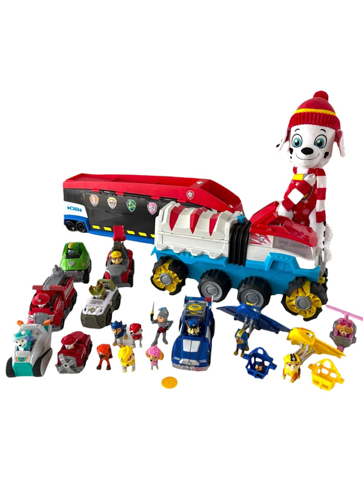 Grote Paw Patrol speelgoed set, Kinderen en Baby's, Speelgoed | Actiefiguren, Ophalen of Verzenden, Zo goed als nieuw