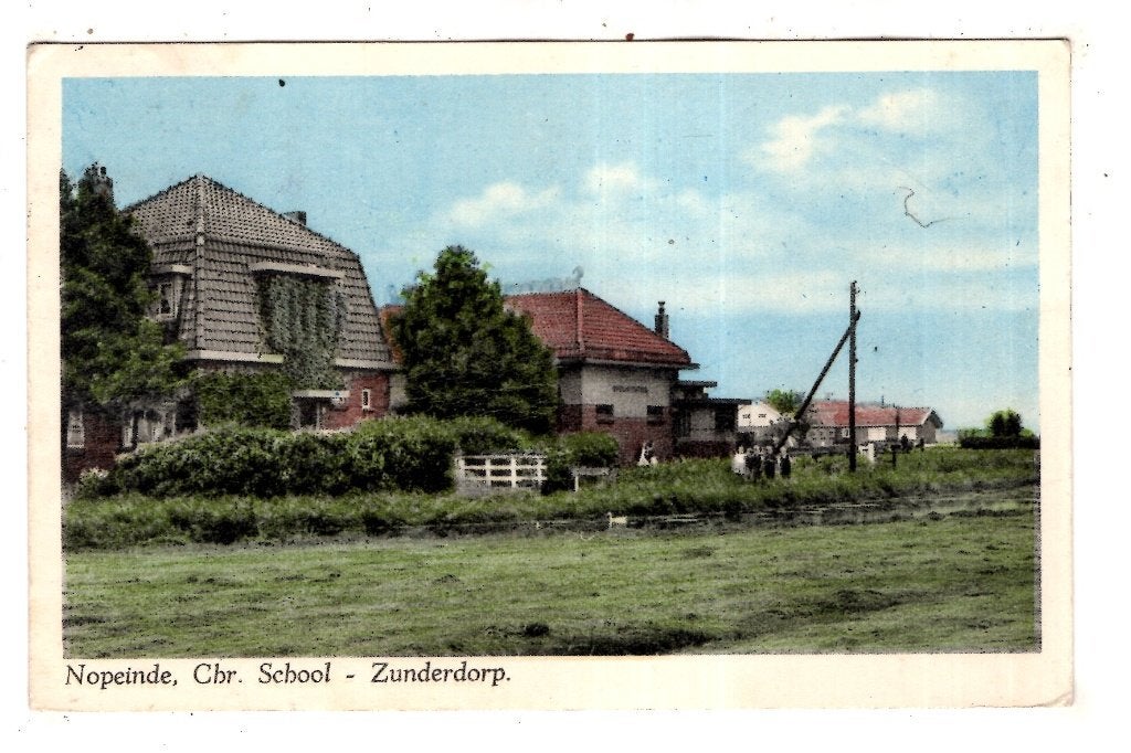 Amsterdam Noord Zunderdorp 1951, Ophalen of Verzenden, 1940 tot 1960, Noord-Holland