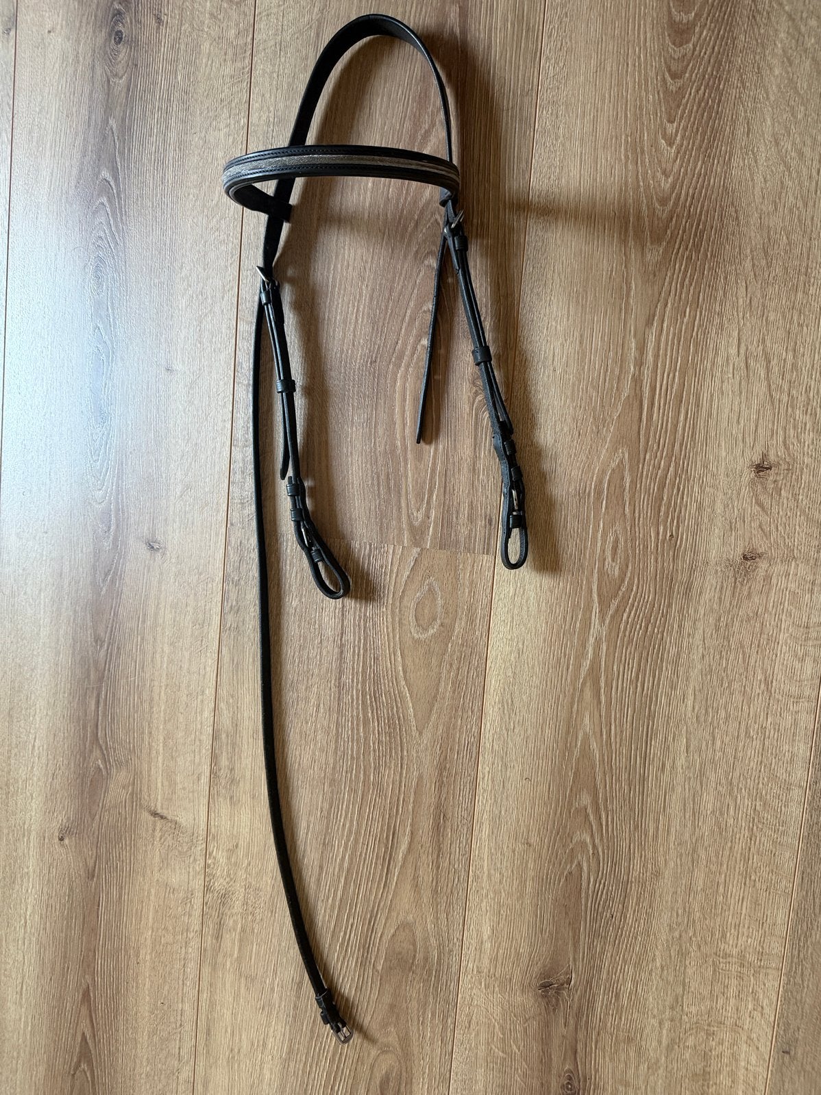 Hoofdstel zonder neusriem, Dieren en Toebehoren, Gebruikt, Ophalen of Verzenden, Zwart, Bit