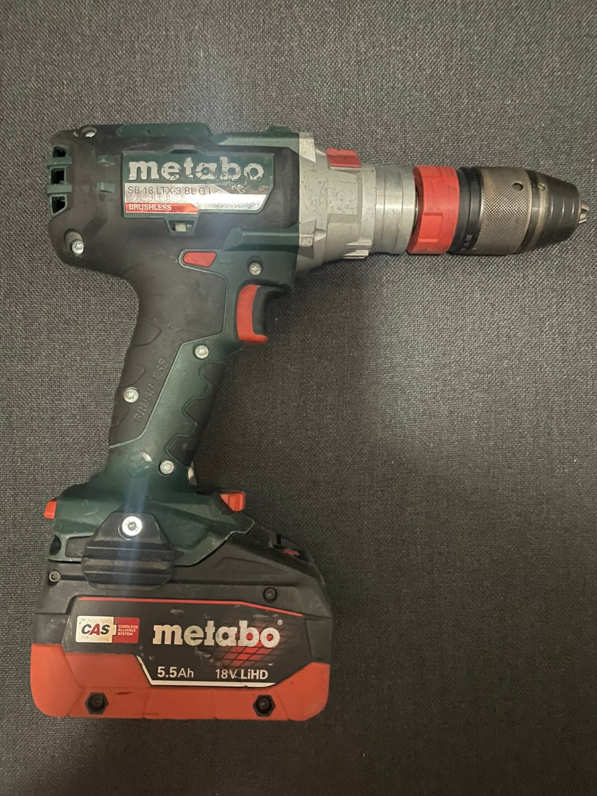 Metabo SB 18 LTX-3 BL Q I Metal met accu en lader, 600 watt of meer, Ophalen, Boormachine, Klopboormechanisme