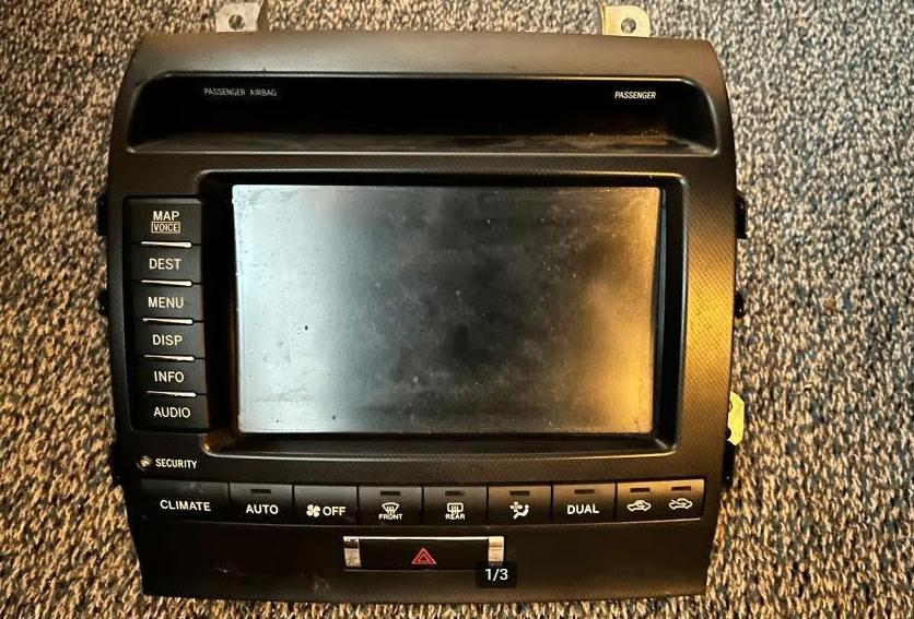 Navigatie Toyota Landcruiser 200, Auto diversen, Autonavigatie, Ophalen, Gebruikt
