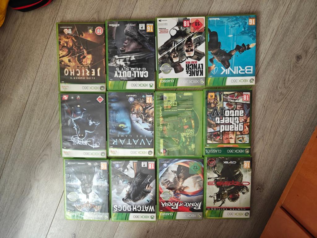 Crysis 3, prince of Persia, gta 4 en meer Xbox 360, Avontuur en Actie, Gebruikt, 1 speler, Ophalen of Verzenden