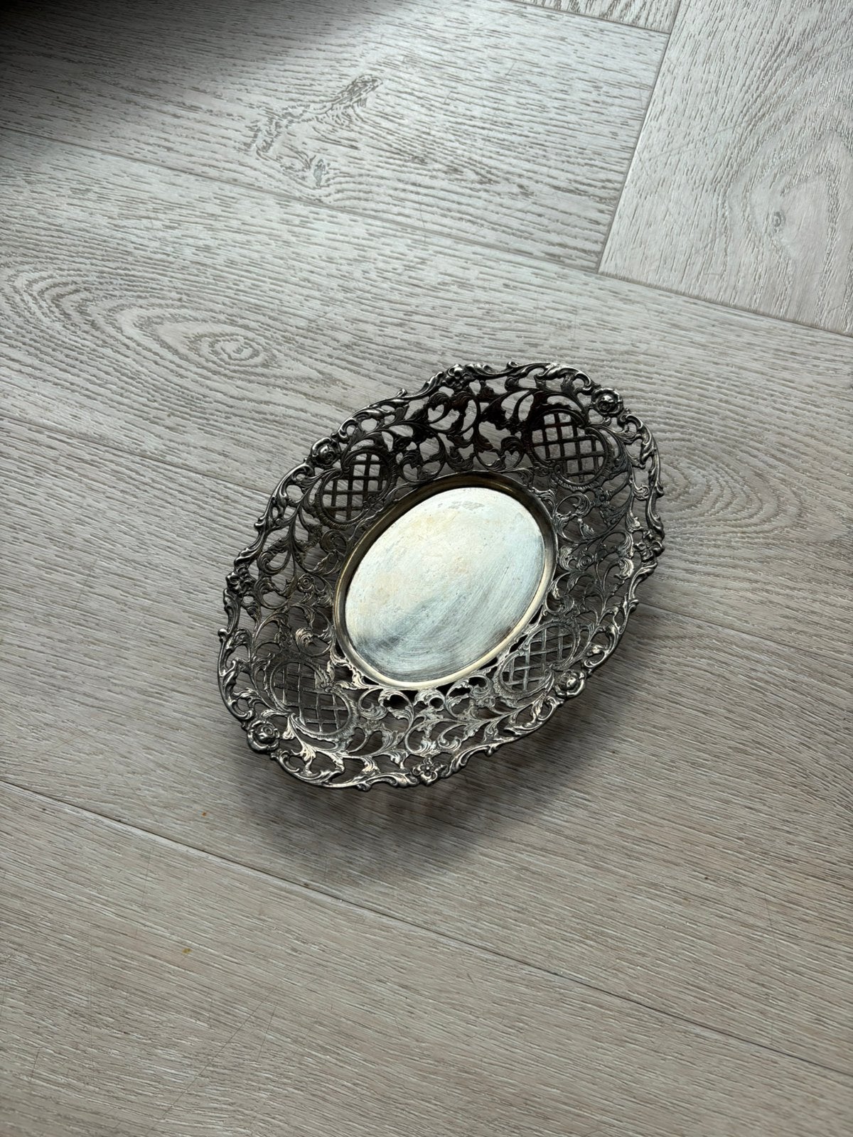Zilveren mandje, Antiek en Kunst, Ophalen of Verzenden, Zilver