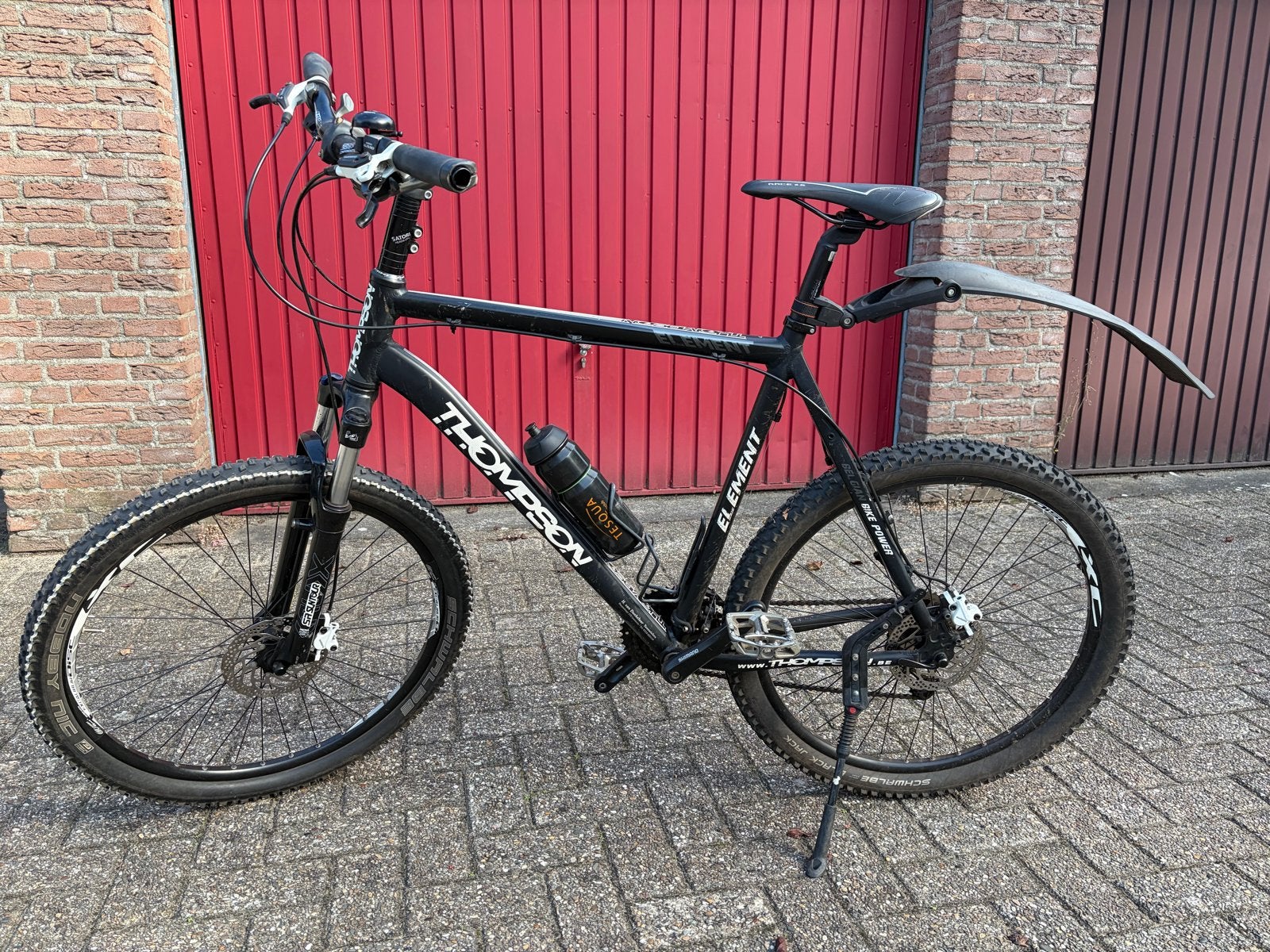 Thompson Mountainbike 58 inch - Zwart, Gebruikt, 57 cm of meer, Hardtail, Heren
