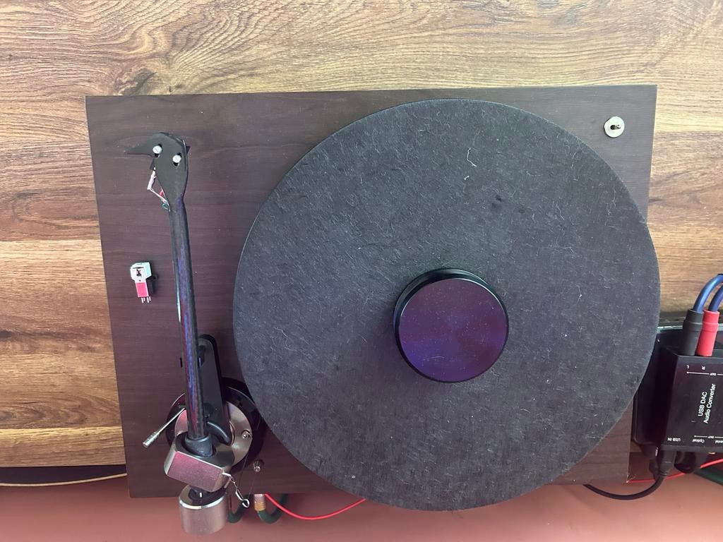 Te koop platenspeler met pro-ject arm, Ophalen of Verzenden, Zo goed als nieuw, Overige merken