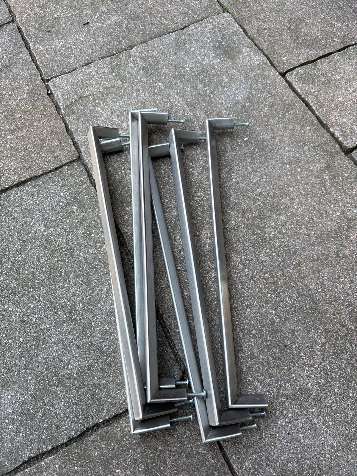 Lade  grepen 33 cm lang 7 stuks, Huis en Inrichting, Ophalen of Verzenden, Gebruikt