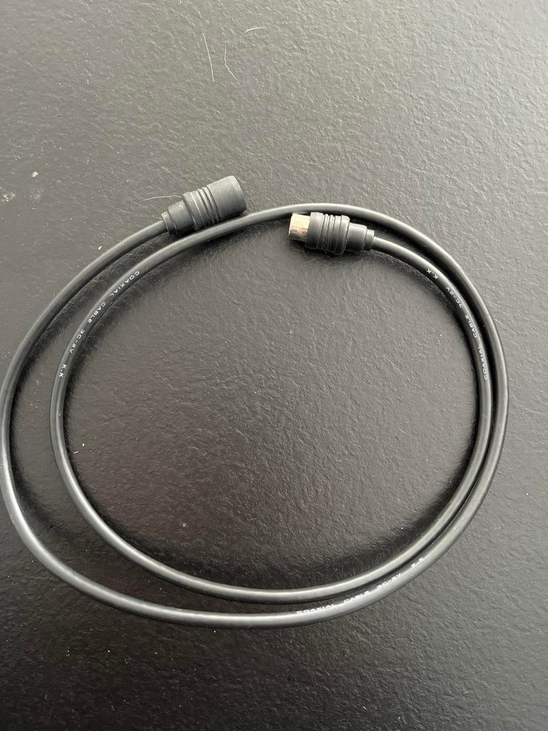 Coax kabel, Ophalen of Verzenden, Gebruikt, Minder dan 2 meter, Coaxiale kabel