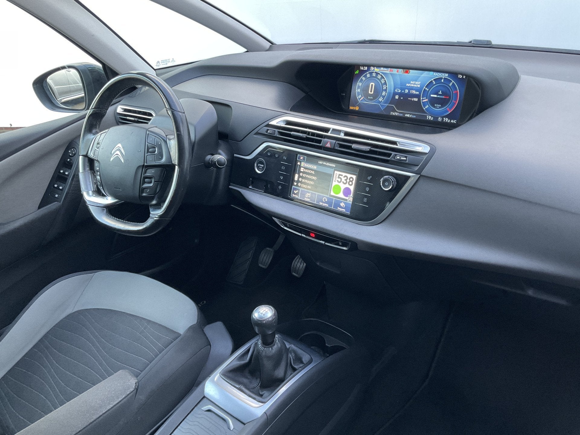 Citroën C4 Picasso 1.6 Intensive Trekhaak Nav/Cruise Camera, Auto's, Voorwielaandrijving, Gebruikt, Origineel Nederlands, Bedrijf