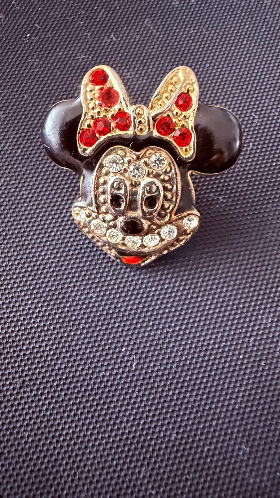 Broche Steker Mini Mouse, Ophalen of Verzenden, Zo goed als nieuw, Overige materialen