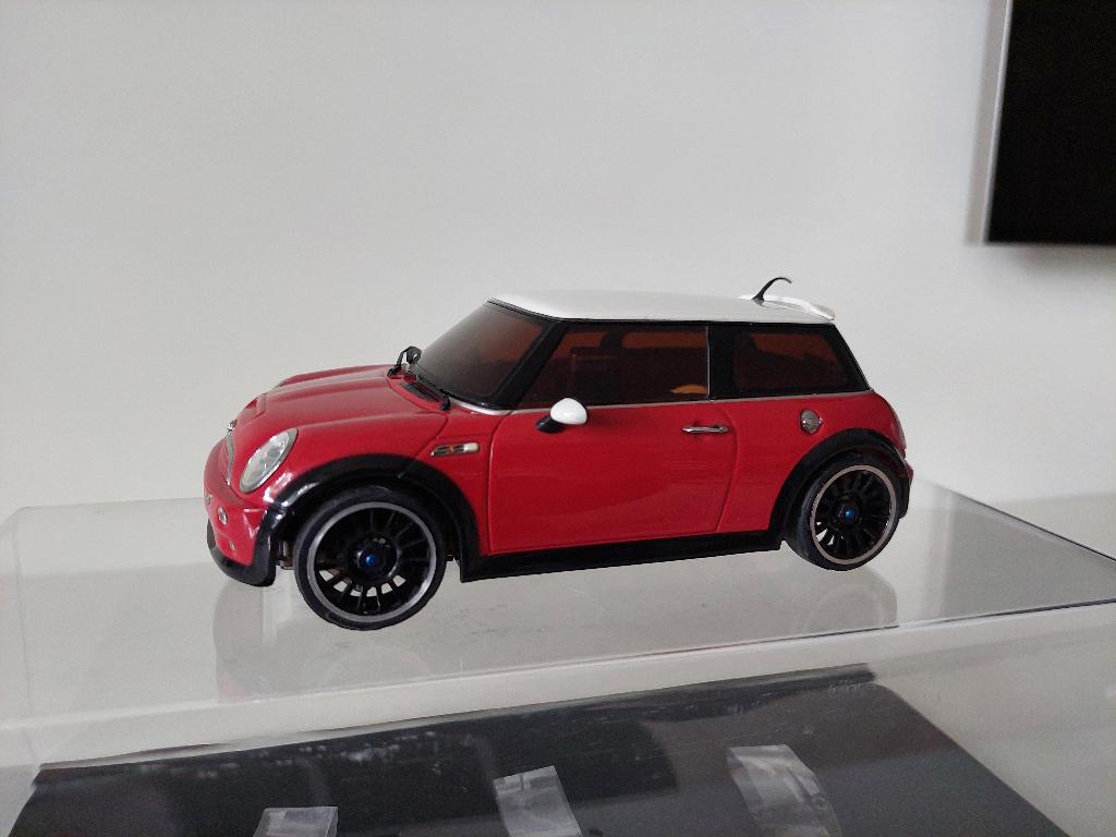 Kyosho Mini-Z AWD MA-010 Mini Cooper S + tuning onderdelen, Ophalen of Verzenden, Zo goed als nieuw, Overige schalen, Auto onroad