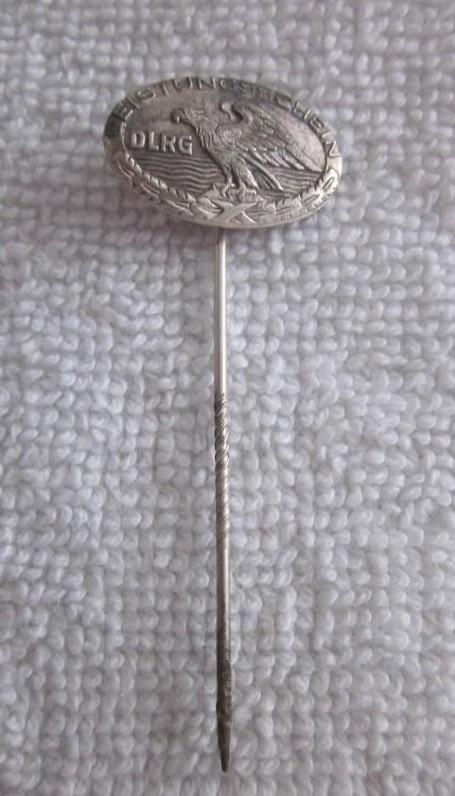 DLRG Grundschein speld uit het Derde Rijk  (circa 1933-1941), Verzamelen, Ophalen of Verzenden, Landmacht, Duitsland, Lintje, Medaille of Wings