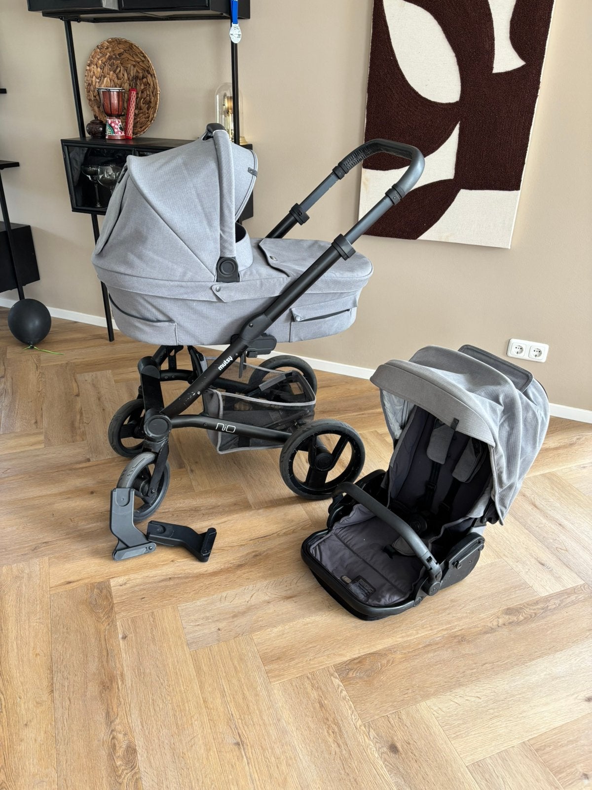 Kinderwagen mutsy nio, Ophalen, Gebruikt, Mutsy