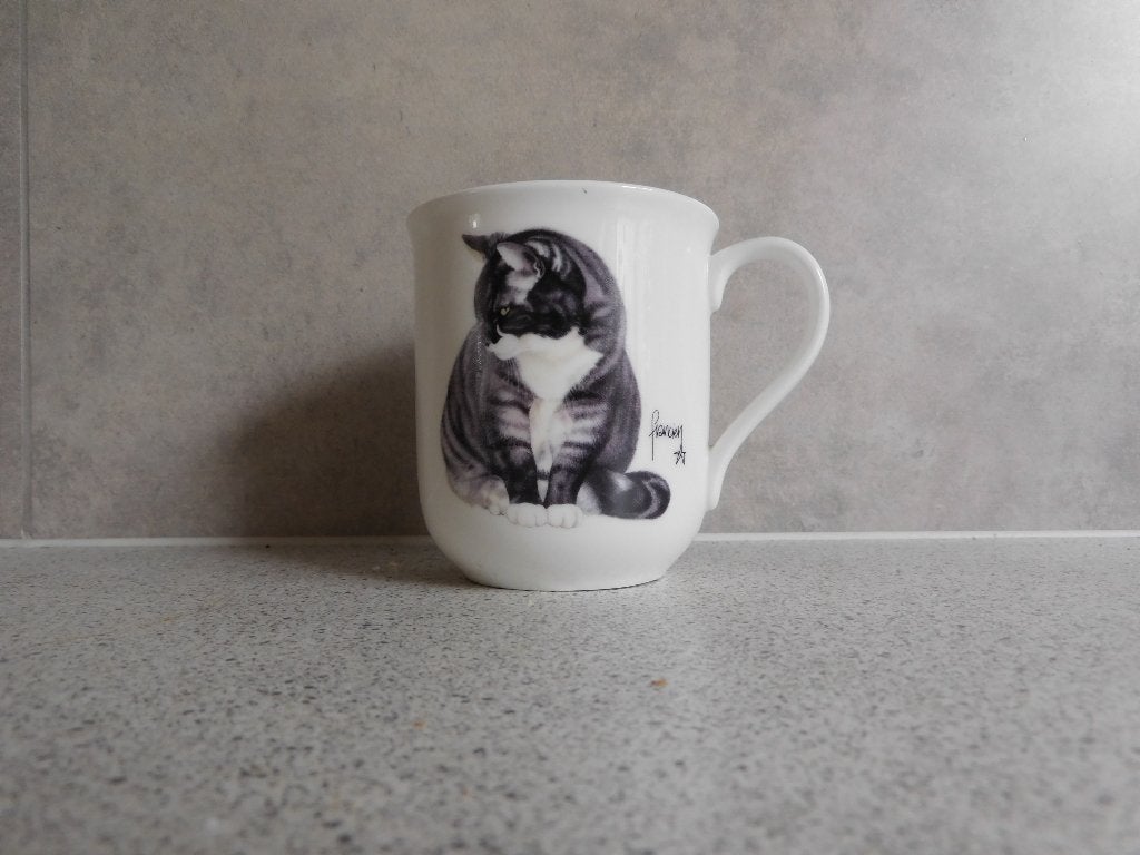 Mok 250 ml. 9x8,5 cm. Krieltje Francien van Westering, Overige merken, Zo goed als nieuw, Overige stijlen, Porselein