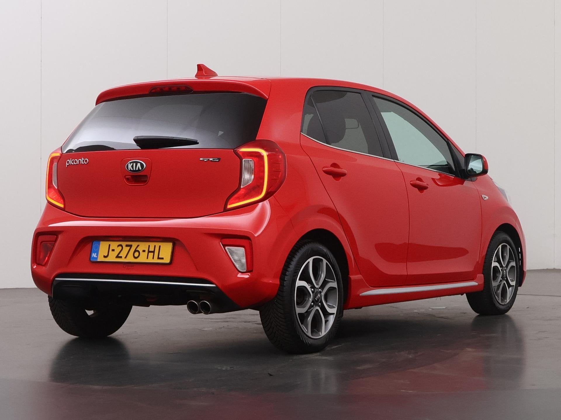 Kia Picanto 1.0 MPi GT-Line Edition | Navigatie | Parkeercam, Auto's, Voorwielaandrijving, Gebruikt, Euro 6, 4 stoelen