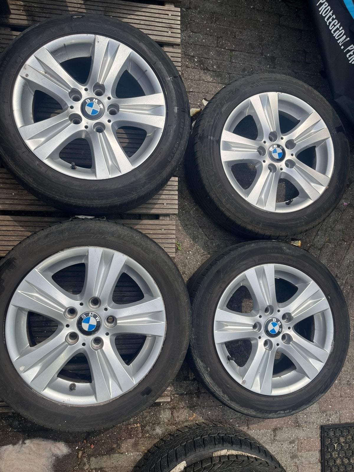 Zomerbanden op lichtmetalen velg bmw 1 serie 16 inch, Ophalen