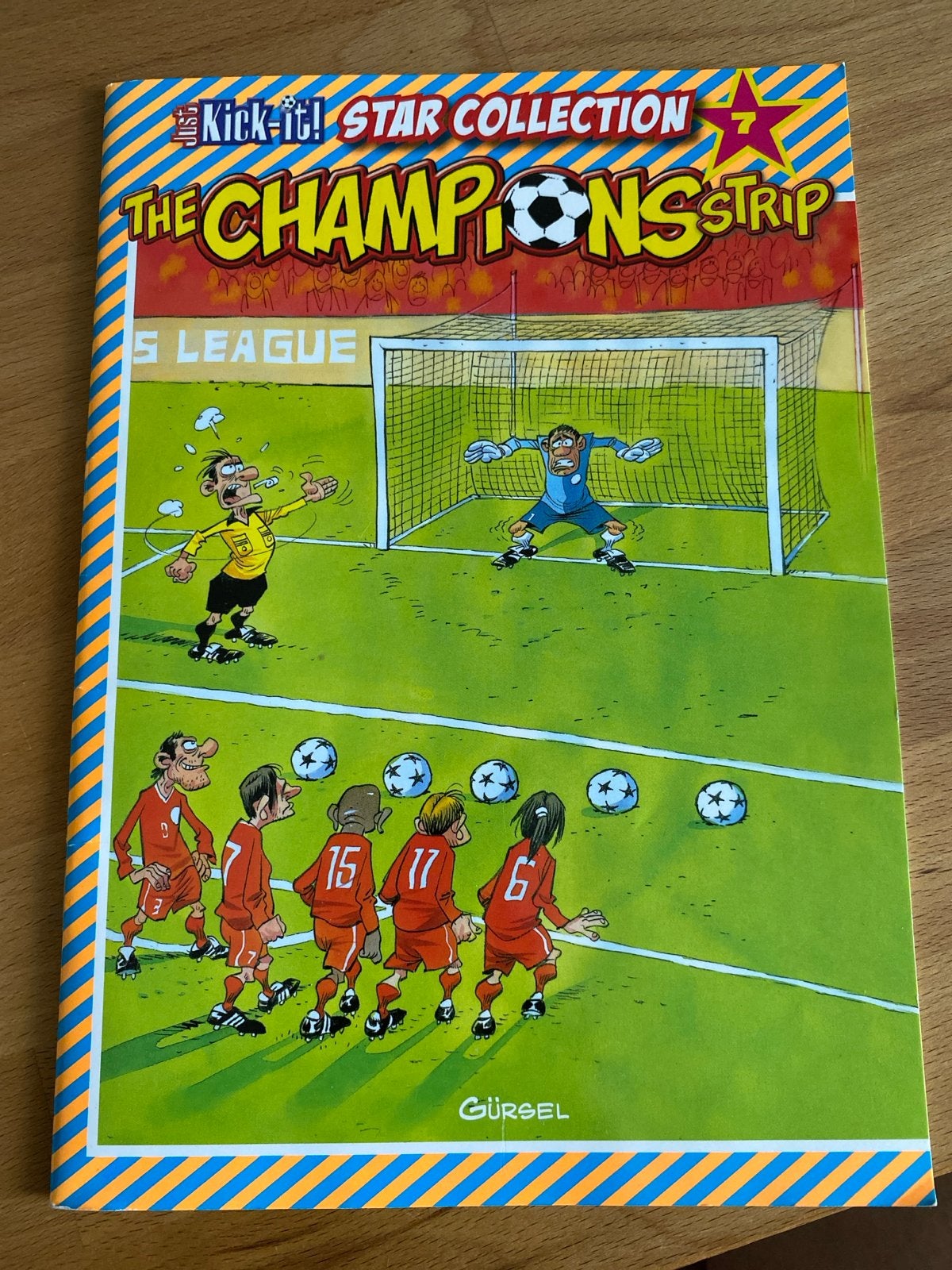 Kick-it! Star Collection: The Champions Strip - Voetbalstrip, Eén stripboek, Ophalen of Verzenden, Zo goed als nieuw
