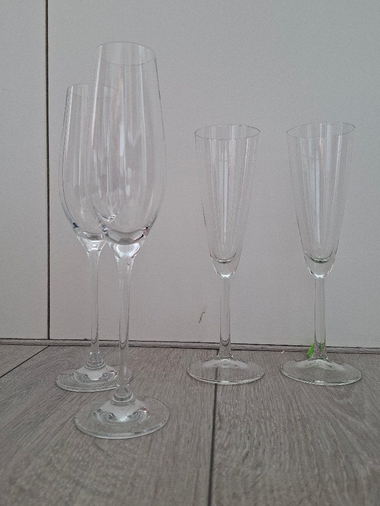 champagne glazen, Ophalen, Zo goed als nieuw, Overige typen