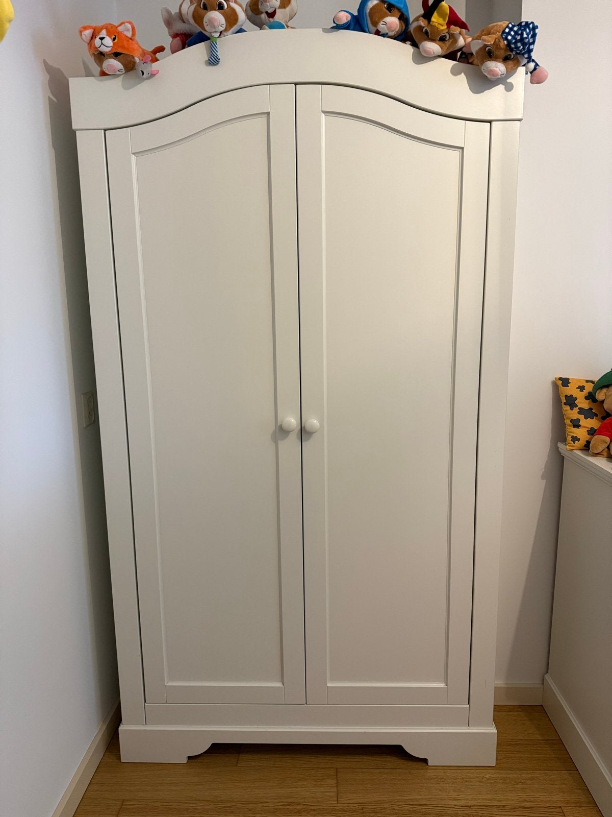 Commode, kast en kapstok set - Wit, Kinderen en Baby's, Ophalen, Gebruikt, 50 tot 70 cm, 100 cm of meer