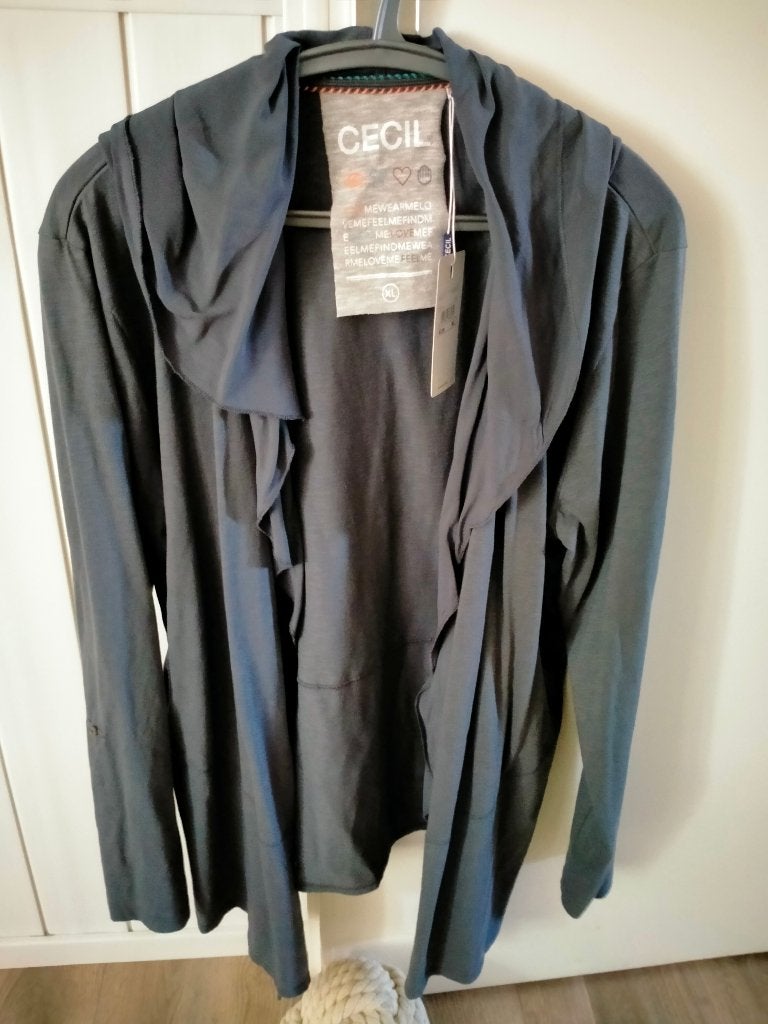 Grijs vest cecil xl nieuw, Ophalen, Nieuw, Maat 42/44 (L), Grijs
