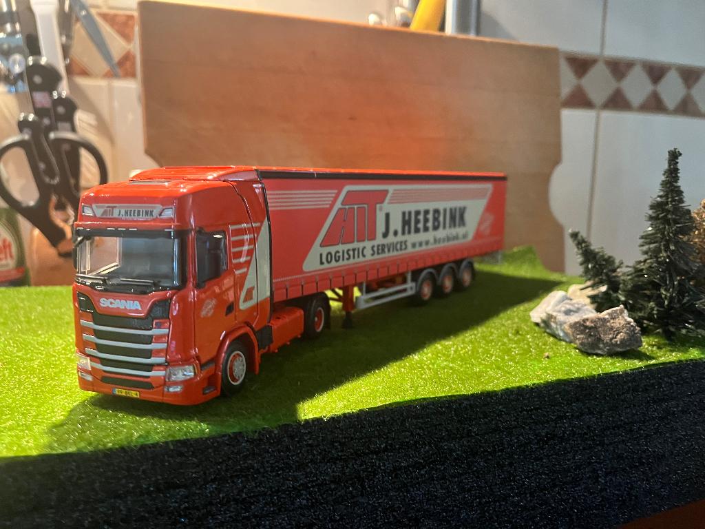 Scania Heebink wsi nieuw in doos, Ophalen of Verzenden, Nieuw, Bus of Vrachtwagen, Wsi
